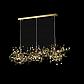 Подвесная люстра Crystal Lux GARDEN SP3х3 L1200 GOLD - фото №3