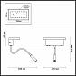 Бра Odeon Light Hightech Woody 3869/8WL - фото №3