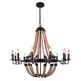 Подвесная люстра Arte Lamp Marsiglia A8956LM-12BK