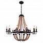 Подвесная люстра Arte Lamp Marsiglia A8956LM-12BK - фото №1