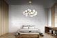 Подвесная люстра Lumina Deco Marsiada LDP 6033-25 GD - фото №2