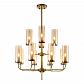 Подвесная люстра Indigo Balletto 13014/12R Brass V000254 - фото №1