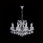 Подвесная люстра Crystal Lux Hollywood SP8 Chrome - фото №1