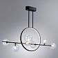 Подвесная светодиодная люстра Arte Lamp Saturn A7791SP-59BK - фото №4
