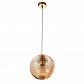 Подвесной светильник Crystal Lux Vigo SP1 D200 Amber - фото №1