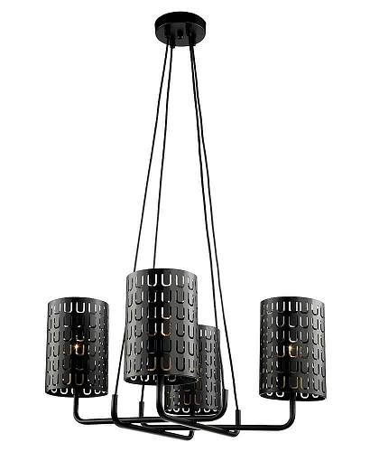 Подвесная люстра Lumien Hall Тейл 4002/4P-BK-GR