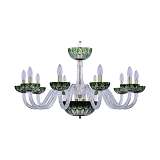 Подвесная люстра Bohemia Ivele 1308/10/300 G Cl/Clear-Green/H-1I