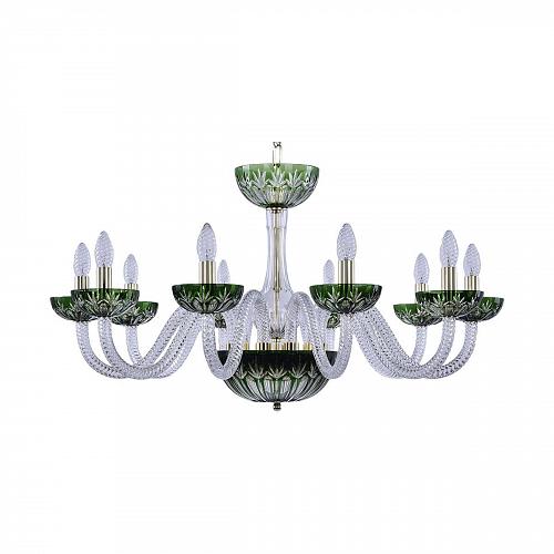 Подвесная люстра Bohemia Ivele 1308/10/300 G Cl/Clear-Green/H-1I