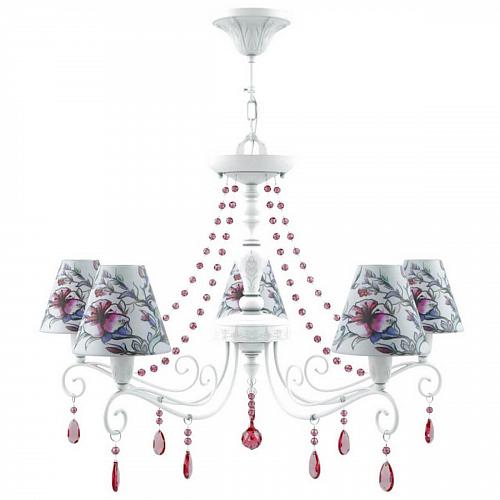 Подвесная люстра Lamp4you Provence E4-05-WM-LMP-O-13-CRL-E4-05-PK-UP