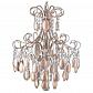 Подвесная люстра Crystal Lux Sevilia SP4 Gold - фото №1