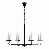 Подвесная люстра Arte Lamp Graff A1857LM-8BK