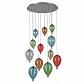 Подвесная люстра Ideal Lux Clown SP12 Color 100951 - фото №1