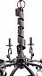 Подвесная люстра Arte Lamp Arena A8952LM-8BG - фото №3