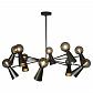 Подвесная люстра Loft IT Halley 10046/10 Black - фото №5