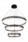 Подвесная люстра Crystal Lux FERNANDO SP158W LED D400+600+800 COFFEE/BLACK - фото №3