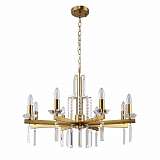 Подвесная люстра Crystal Lux Marron SP8 Brass