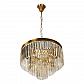 Подвесная люстра iLamp Triumph 8945-4+1 GLD - фото №4