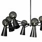 Подвесная люстра Loft IT Halley 10046/8 Black - фото №2