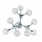 Потолочная люстра Ideal Lux Nodi Crystal PL9 093505 - фото №1