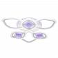 Потолочная светодиодная люстра Escada Mira 10265/6LED - фото №1