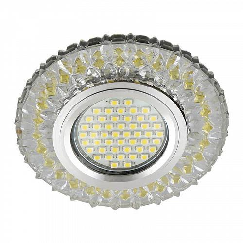 Встраиваемый светильник Fametto Luciole DLS-L138 Gu5.3 Glassy/Gold