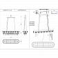 Подвесная люстра Lumien Hall Britta LH3006/6PL-CLCR - фото №2