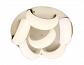 Потолочная светодиодная люстра Ambrella light Orbital Cloud FC12/6 WH 120W D650 - фото №1