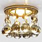 Встраиваемый светильник Ambrella light Crystal K2051C KF/G - фото №2