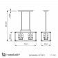 Подвесная люстра Lumina Deco Waldorf LDP 1140-8 BK+MD - фото №2