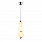 Подвесной светодиодный светильник Lumina Deco Snowman LDP 6834-1 WT+CHR - фото №3