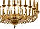 Подвесная люстра iLamp Louvre MD8551-30 GD - фото №2