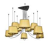 Подвесная люстра Loft IT Nuage LOFT1163-10YL