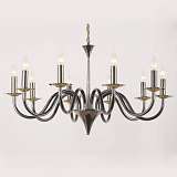 Подвесная люстра Lucia Tucci Messina 1890.10 Glossy Black