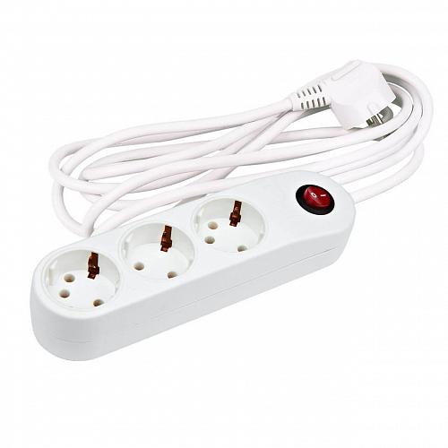 Удлинитель (07059) Uniel 3гн х 3м с/з Exclusive S-GCE3-3B