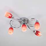 Люстра Eurosvet 30153/5 красный