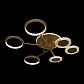 Потолочная светодиодная люстра Loft IT Megan 10164S Gold - фото №3