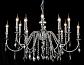 Подвесная люстра Crystal Lux MERCEDES SP6+6 CHROME/SMOKE - фото №2