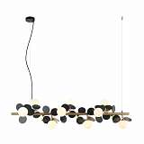 Подвесная люстра Lumien Hall Ilmari LH4136/12PO-BR-BK