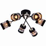 Люстра Seven Fires SF3305/6C-MBK+CGD