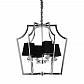 Подвесная люстра Lumina Deco Montero LDP 1249-4 CHR+BK - фото №1