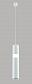 Подвесной светодиодный светильник Crystal Lux CLT 038C360 WH - фото №3