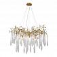 Подвесная люстра Crystal Lux Reina SP8 D1000 Gold Pearl - фото №2