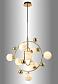 Подвесная люстра Crystal Lux Salvadore SP8V Gold - фото №3