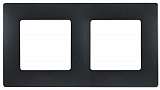 Рамка 2-постовая Legrand Etika антрацит 672582