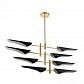 Подвесная люстра Crystal Lux Rafael SP8 Gold - фото №3