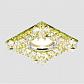 Встраиваемый светильник Ambrella light Crystal K130 GD - фото №1