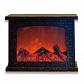 Фигурка светодиодная «Камин» 21x28см Uniel ULD-L2821-005/DNB/Red Brown Fireplace UL-00007291 - фото №1