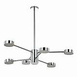 Люстра Crystal Lux GORACIO SP6 D800 CHROME