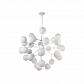 Подвесная люстра Crystal Lux Medea White SP30 - фото №1