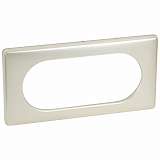 Рамка 4/5-модульная Legrand Celiane титан 068905